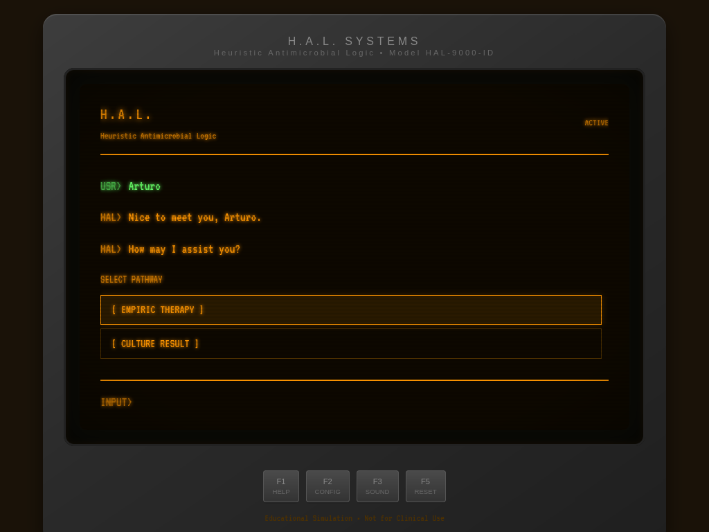 H.A.L. interface