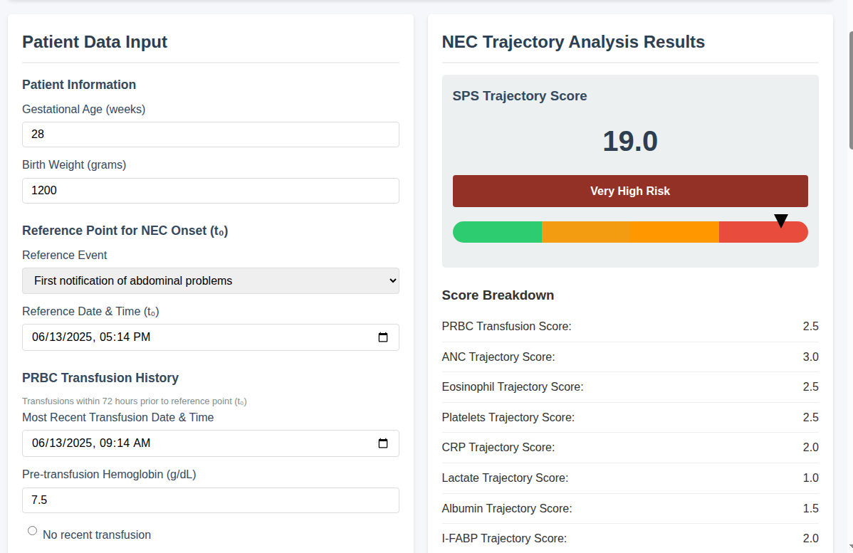 NEC Prediction Tool